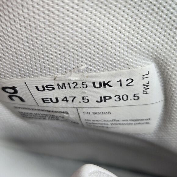 On Running White and Gray Sneakers - Picture 10 of 12